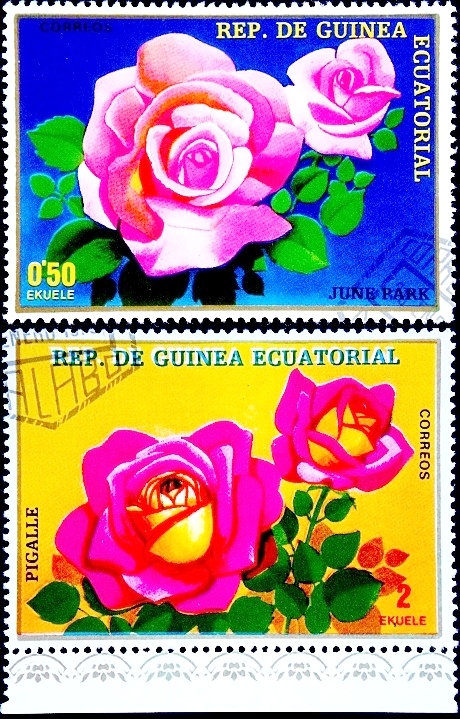 Гвинея экваториальная 1979 год . Флора , цветы .